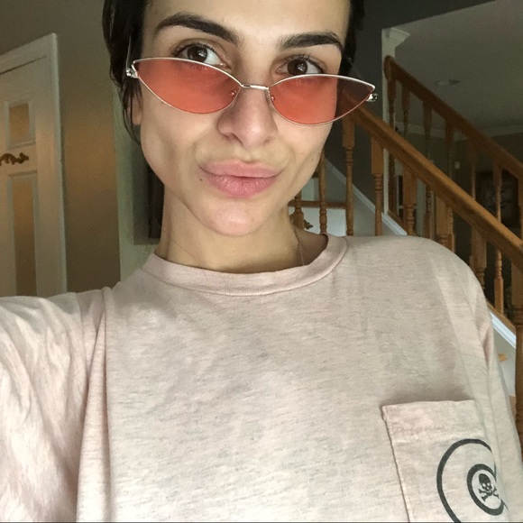 Half Frame Half Rimless Sunglasses - Picture 4 of 5